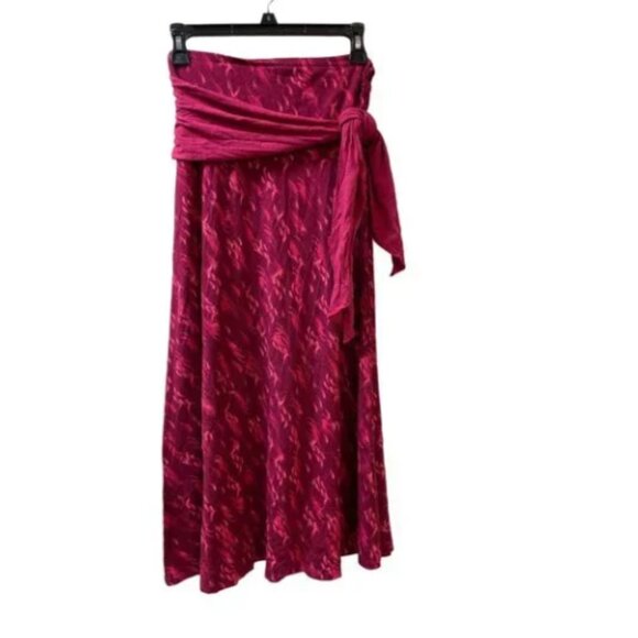 Kuhl Zerra Convertible Maxi Skirt/Dress Red  3 in 1 Styling NEW/Sample - Picture 2 of 10